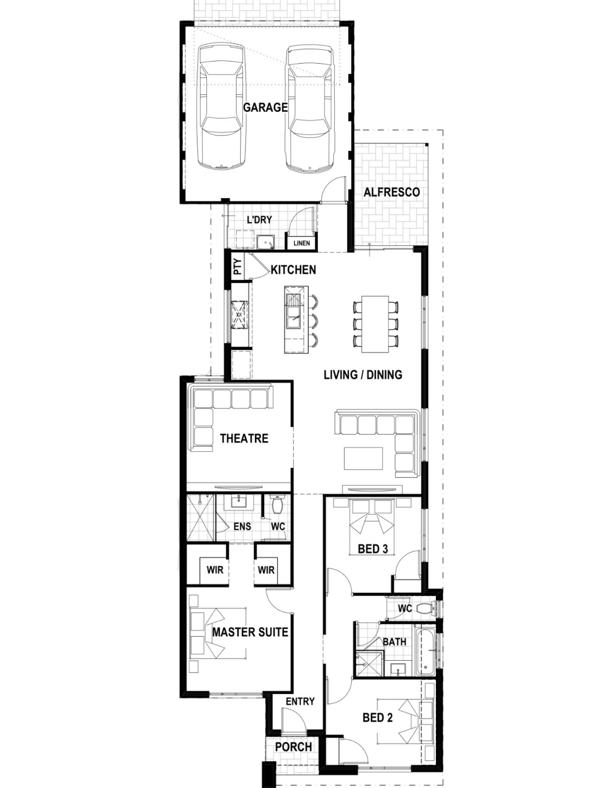 Equinox Home Design 5 Bed 2 Bath New Generation Homes