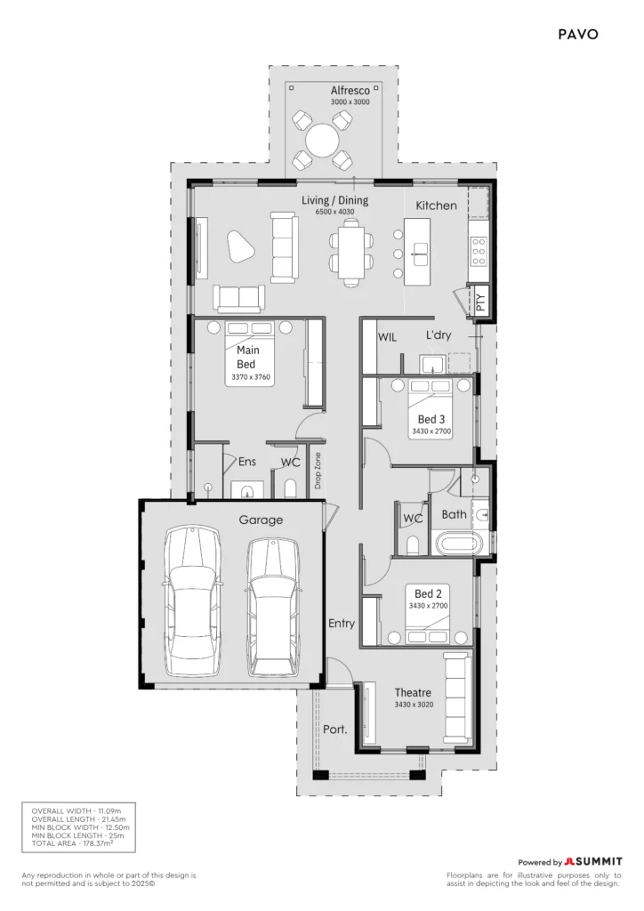 Pavo - 12.5m