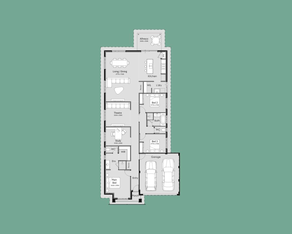 Lomandra Adore Floorplan